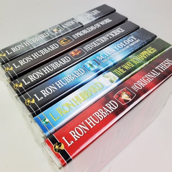 Dianetics Scientology Lot Audiobook CDs Booklets L. Ron Hubbard 6 Sets Sealed - Picture 3 of 9